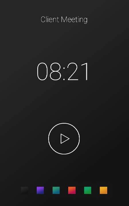 Simple Time Tracker screenshot 4