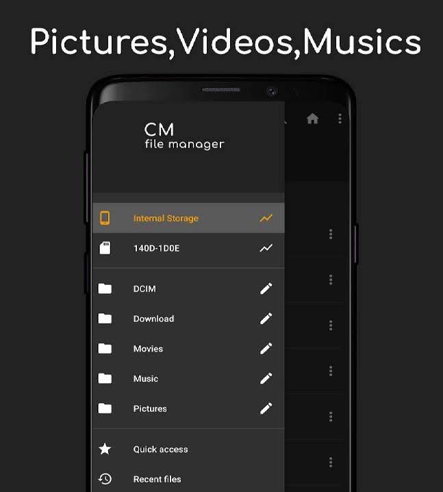 CM File Manager screenshot 2