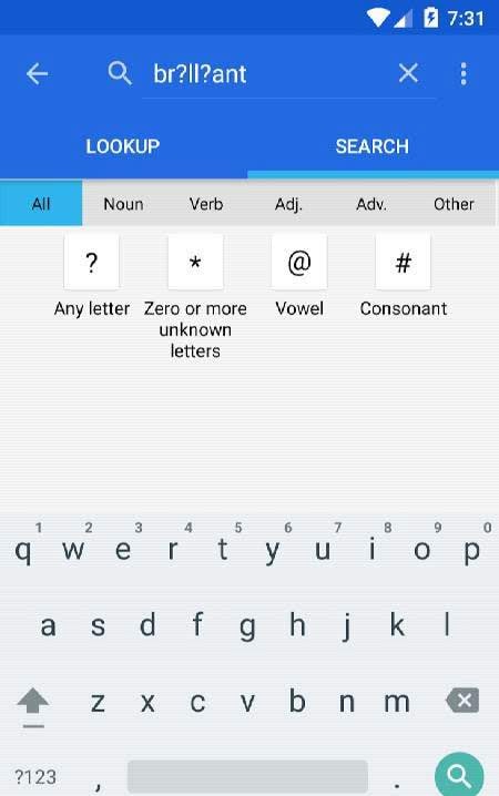 WordWeb Audio Dictionary screenshot 3