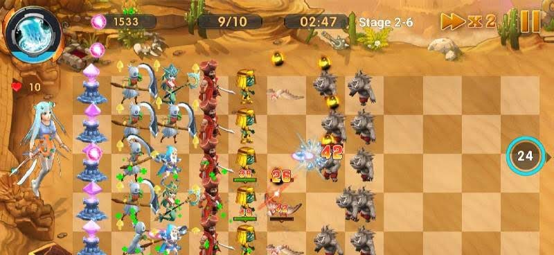 Defender Legend Premium: Hero Champions TD gameplay screenshot 3