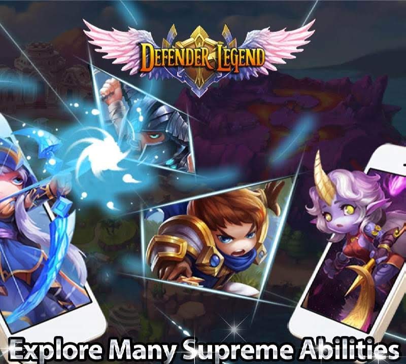 Defender Legend Premium: Hero Champions TD gameplay screenshot 2