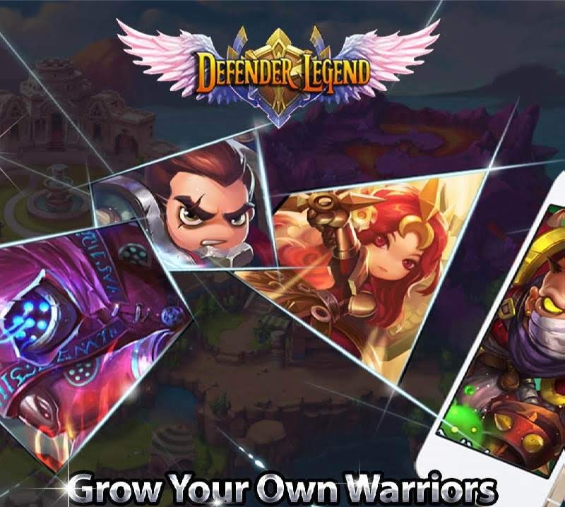 Defender Legend Premium: Hero Champions TD gameplay screenshot 1