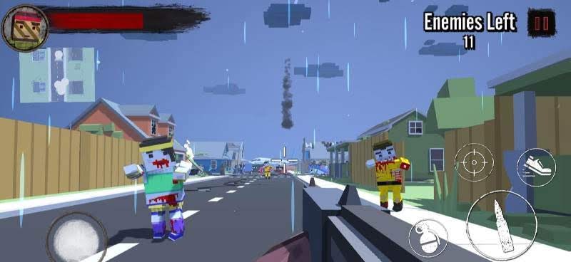 Blocky Zombie Survival screenshot 2