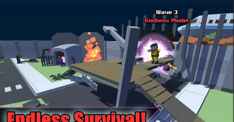 Blocky Zombie Survival screenshot 3