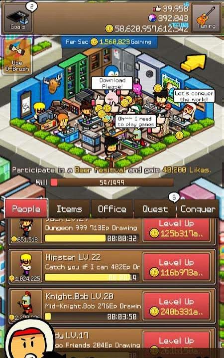 Tap Tap Cartoonist - Cartoon999 gameplay screenshot 2