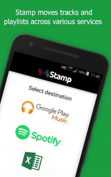 STAMP: Music Importer Transfer Your Playlists screenshot 2