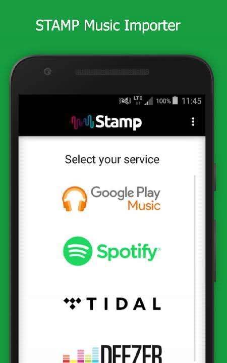 STAMP: Music Importer Transfer Your Playlists screenshot 1