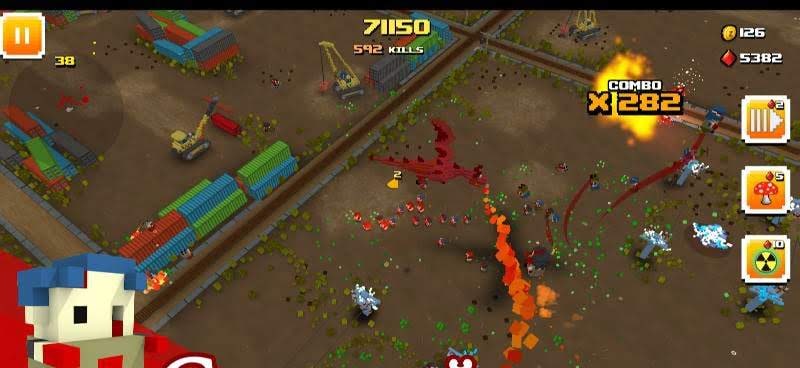 Zombie Bloxx gameplay screenshot 3