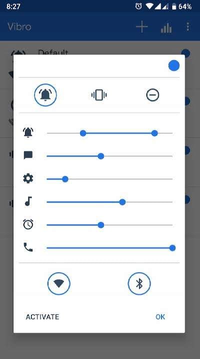 Vibro. Profile Scheduler screenshot 2