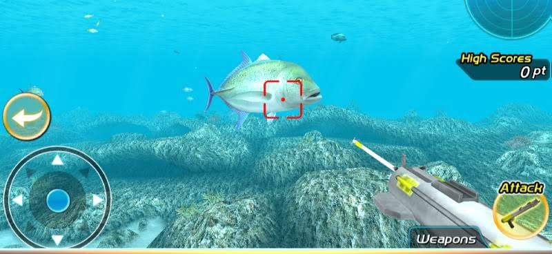Survival Spearfishing gameplay screenshot 2
