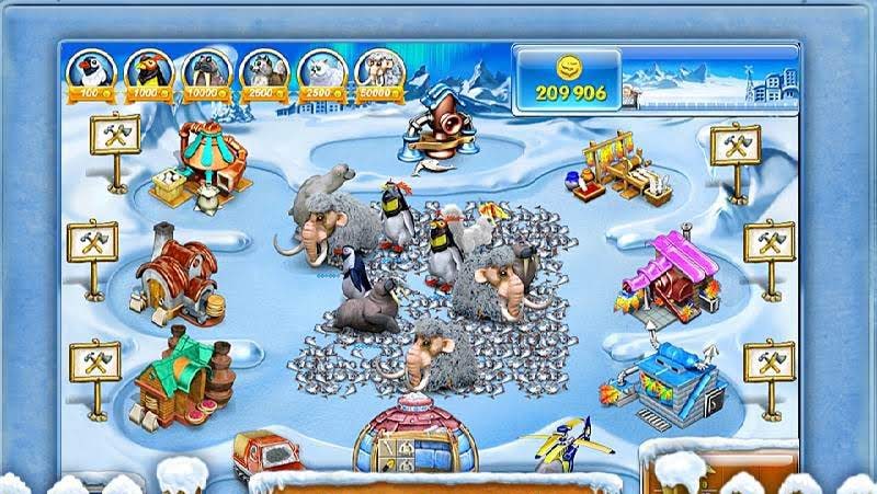 Farm Frenzy 3: Ice Domain screenshot 1