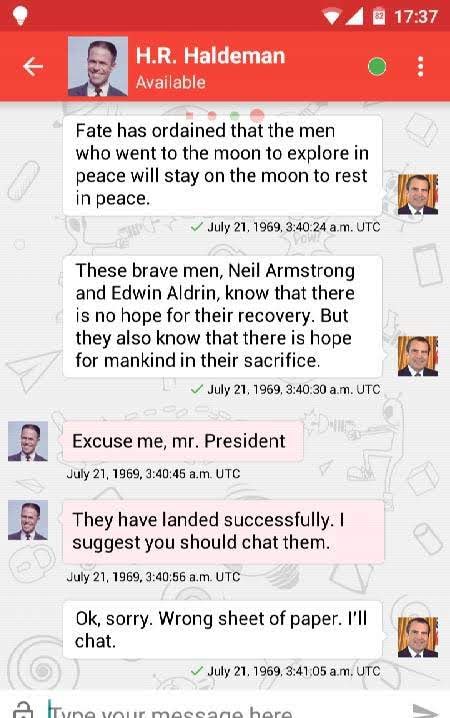 Xabber VIP app preview, second screenshot