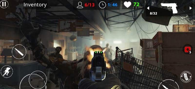 Zombie War Survival: Offline Zombie Shooting Games screenshot 2