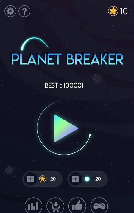 Gravity Balls: Planet breaker Screenshot 1