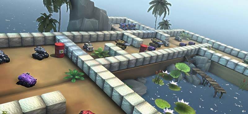 Block Tank Wars 2 Premium screenshot 2