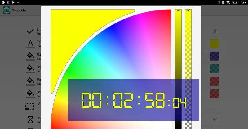 Floating Stopwatch, free multitasking timer screenshot 4