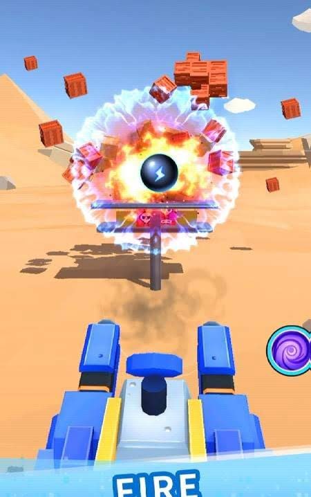 Color Ball Blast: Merge Tank and Knock Down Blocks screenshot 3
