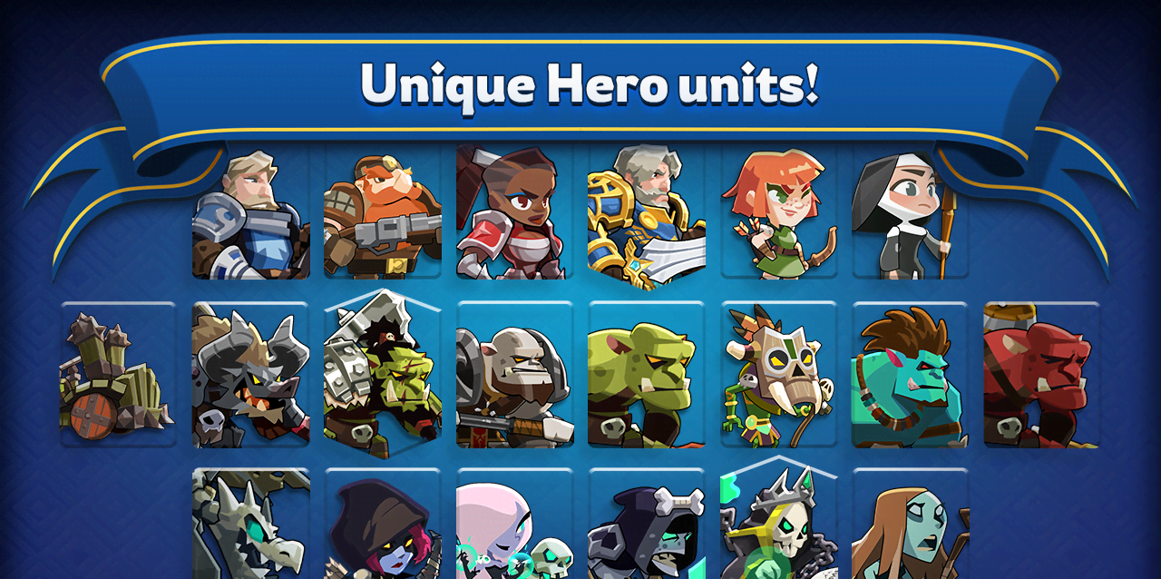 The Wonder Stone: Hero Merge Defense Clan Battle Screenshot 4