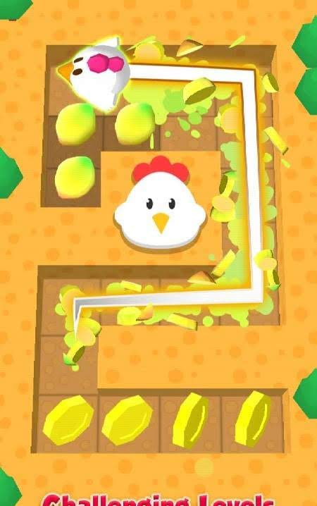 Slide Chicken gameplay screenshot 2