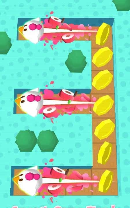 Slide Chicken gameplay screenshot 3