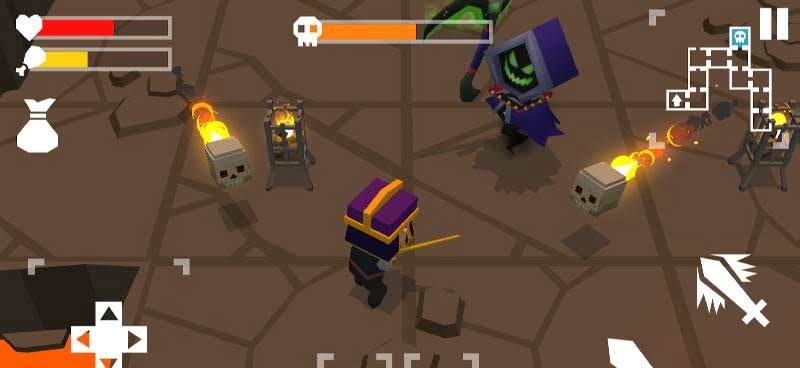 Treasure Dungeon combat encounter screenshot