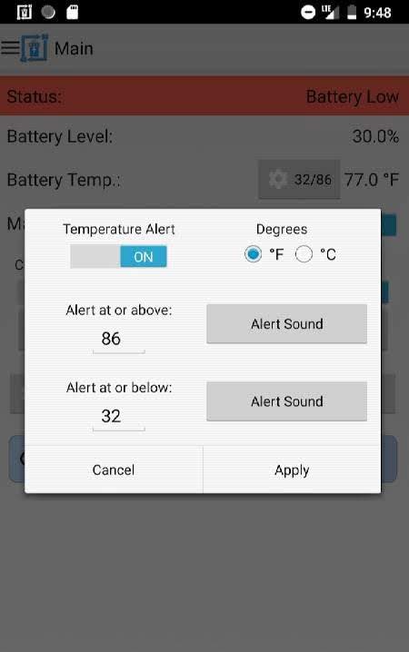 Battery Alert 40-80 Pro screenshot 3