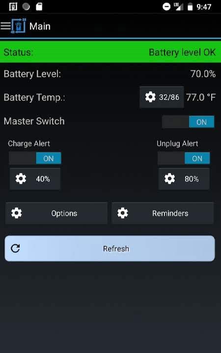 Battery Alert 40-80 Pro screenshot 2
