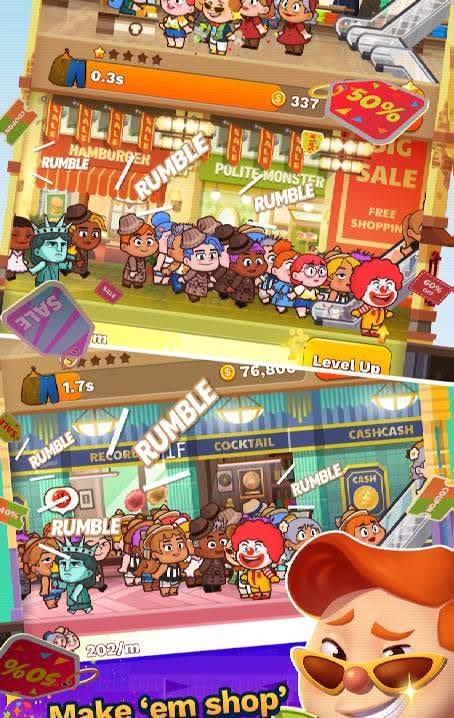 Tap Tap Plaza – Mall Tycoon screenshot 2