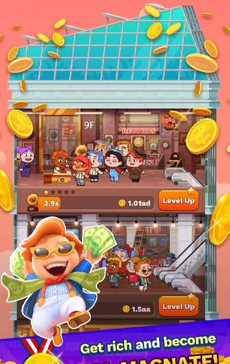 Tap Tap Plaza – Mall Tycoon screenshot 1