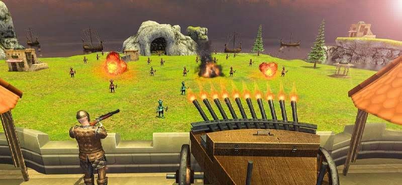 Castle Wall Defense: Fortress Fighting Hero screenshot 2