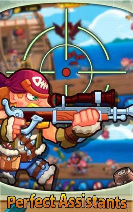 Pirate Defender: Strategy Captain TD gameplay screenshot 2
