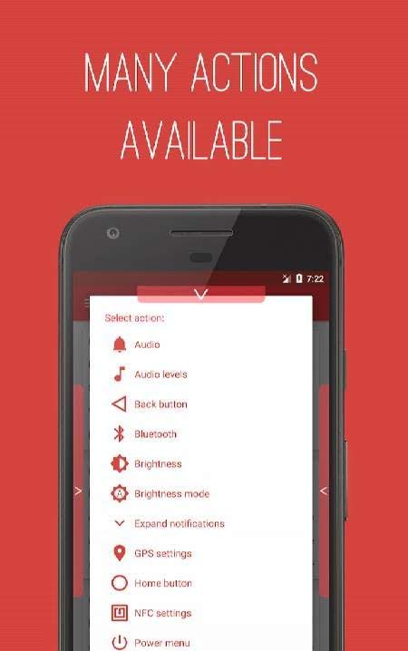 T Swipe Pro Gestures screenshot 1
