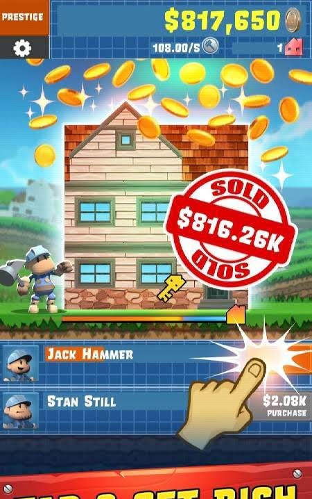 Idle Property Tycoon screenshot 1
