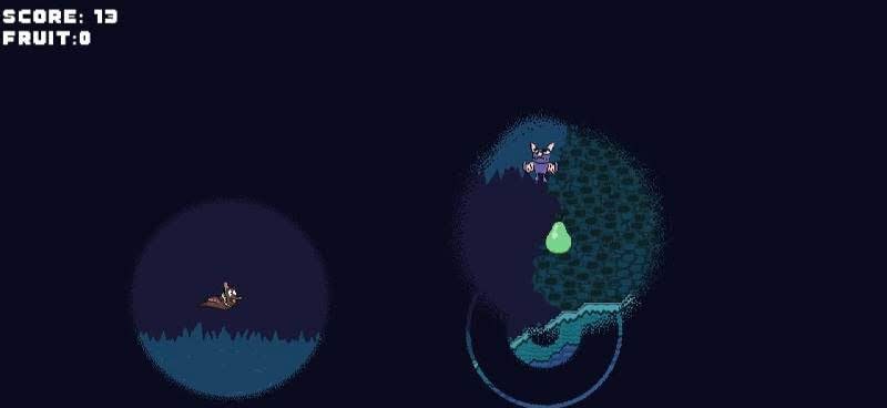 Finbar the Fruit Bat gameplay screenshot 1