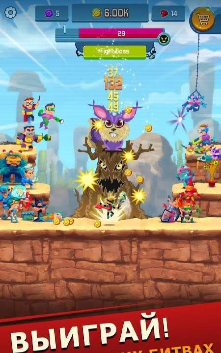 Idle Hero Clicker Game: Win the Epic Battle screenshot 1
