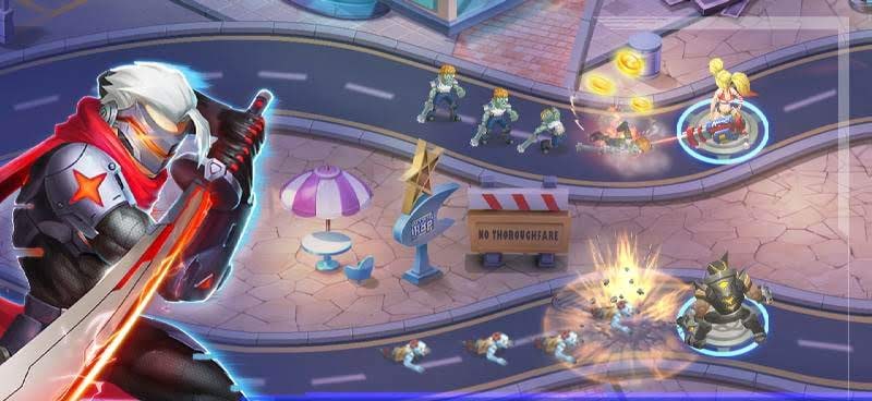Ultimate War-Hero TD Game screenshot 2