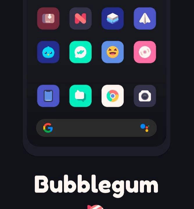Bubblegum Icon Pack screenshot 1