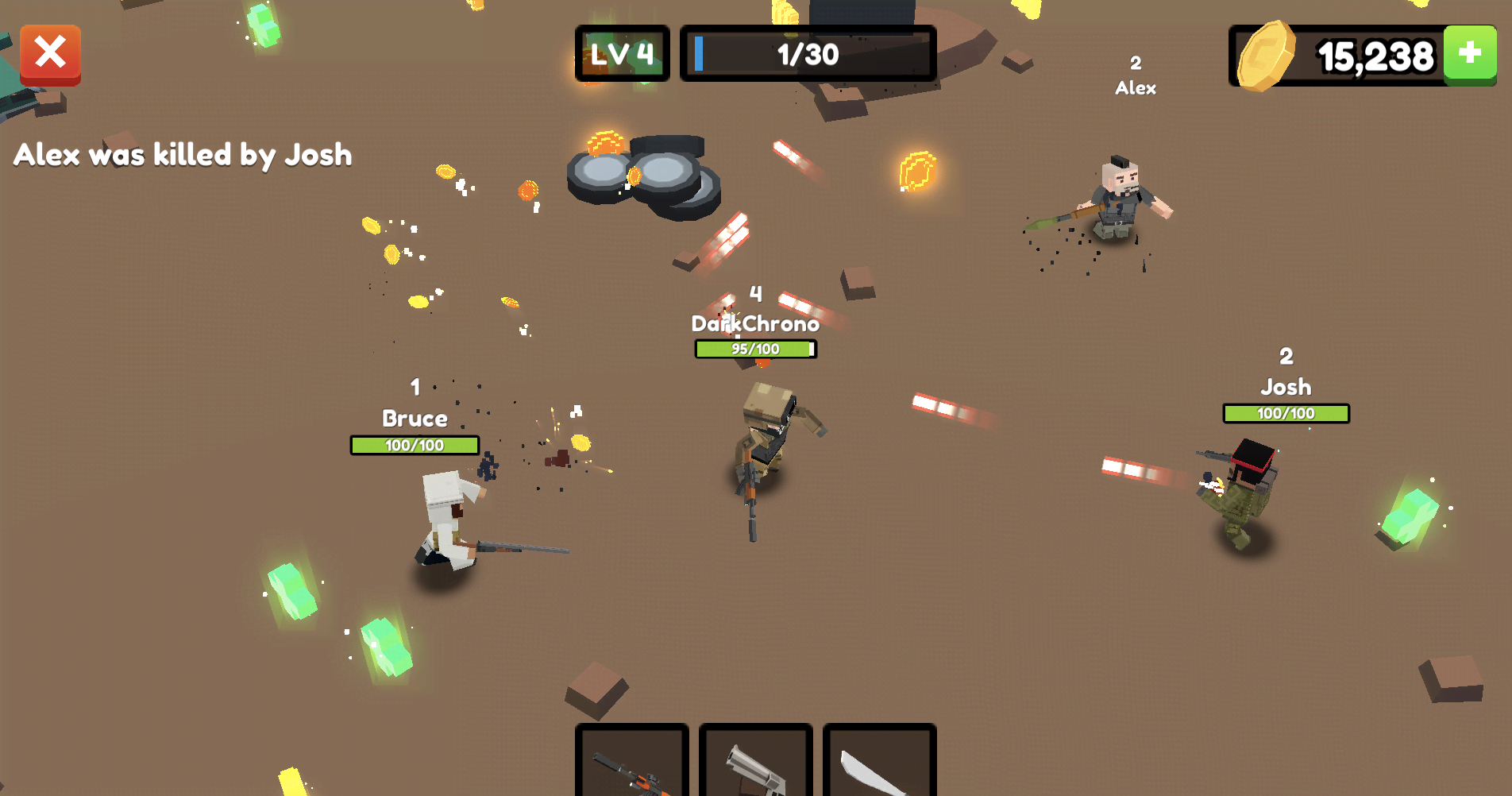 GUNLAND gameplay screenshot 1