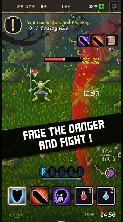Battleslain: Goblins Idle RPG Adventure gameplay screenshot 1