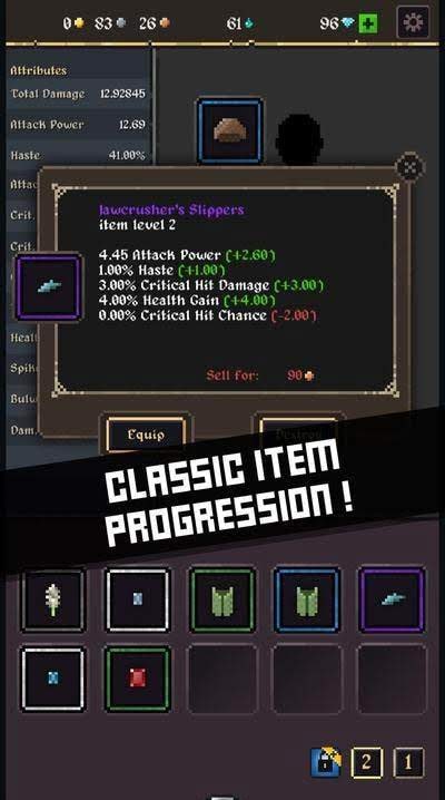 Battleslain: Goblins Idle RPG Adventure gameplay screenshot 2