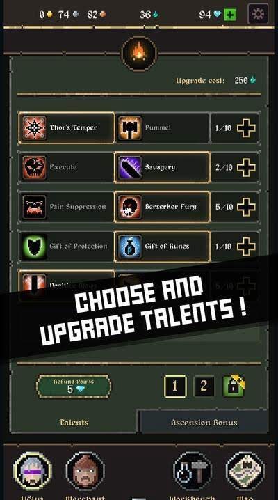 Battleslain: Goblins Idle RPG Adventure gameplay screenshot 4
