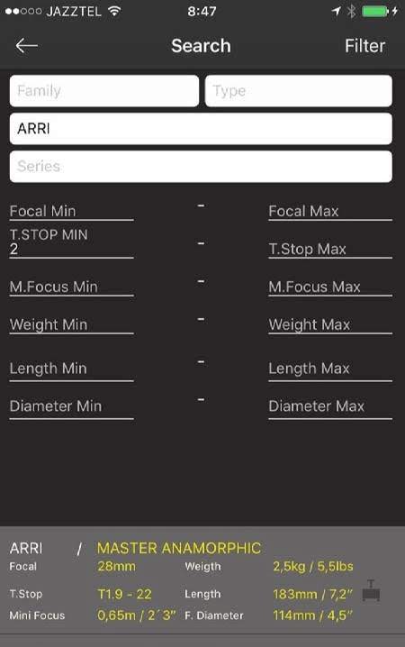 CineLenses screenshot 3