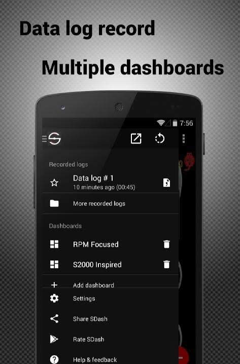 SDash - Hondata Bluetooth screenshot 3