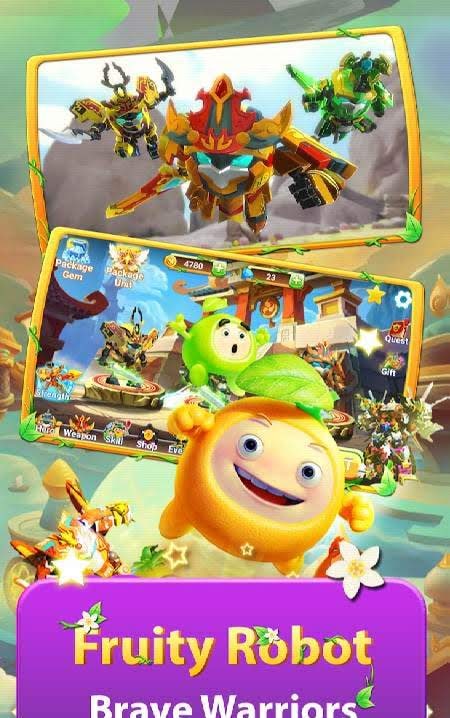 Superhero Fruit 2: Robot Fighting - Future War screenshot 3