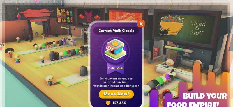 Idle Food Court gameplay screenshot 1
