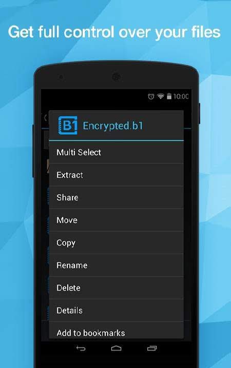 B1 File Manager and Archiver Pro screenshot 1