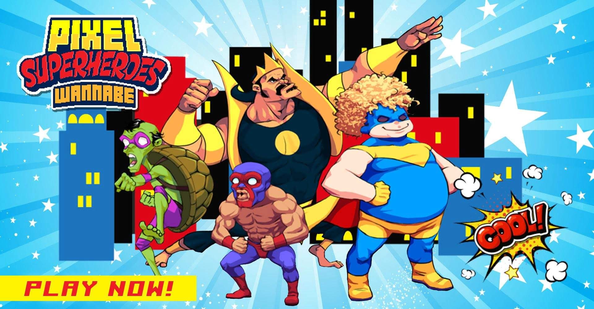 Pixel Super Heroes gameplay screenshot 4
