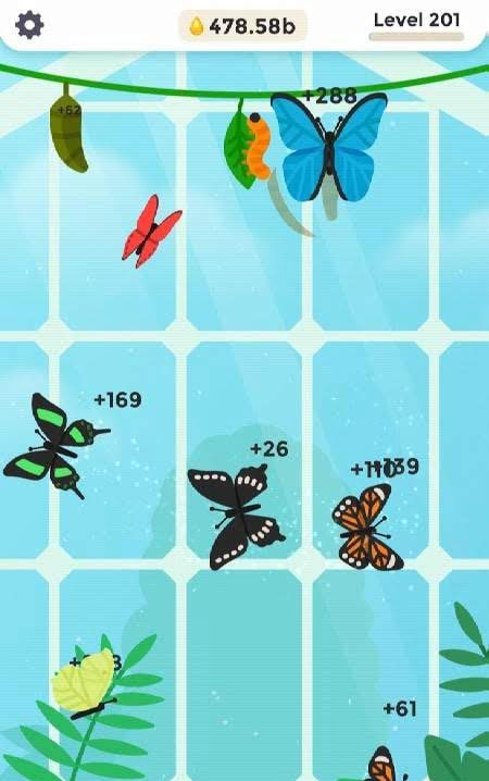 Butterfly Idle gameplay screenshot 1