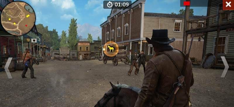 Cowboy War gameplay screenshot 1