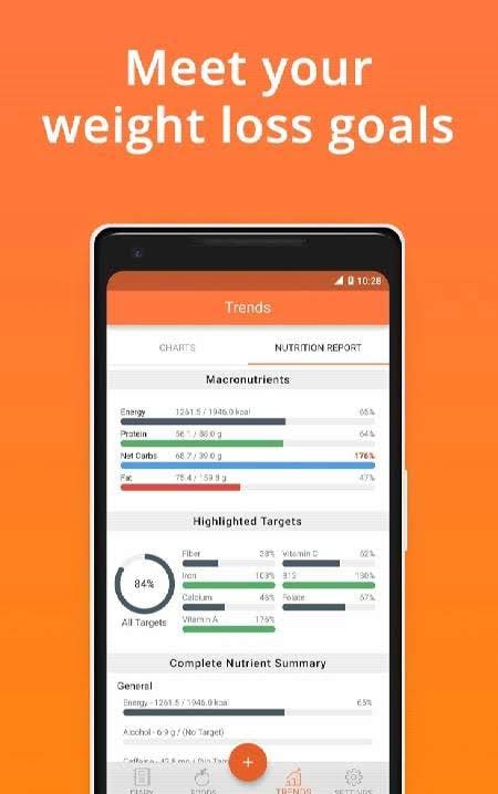 Cronometer – Nutrition Tracker (Ad-Free) screenshot 4